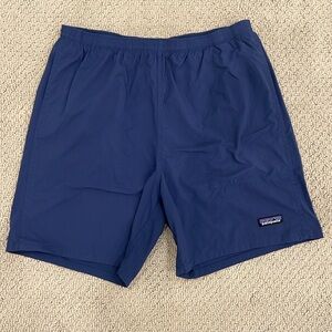 Patagonia Baggies Lights - Size L, 6 1/2” inseam. Tidepool Blue.